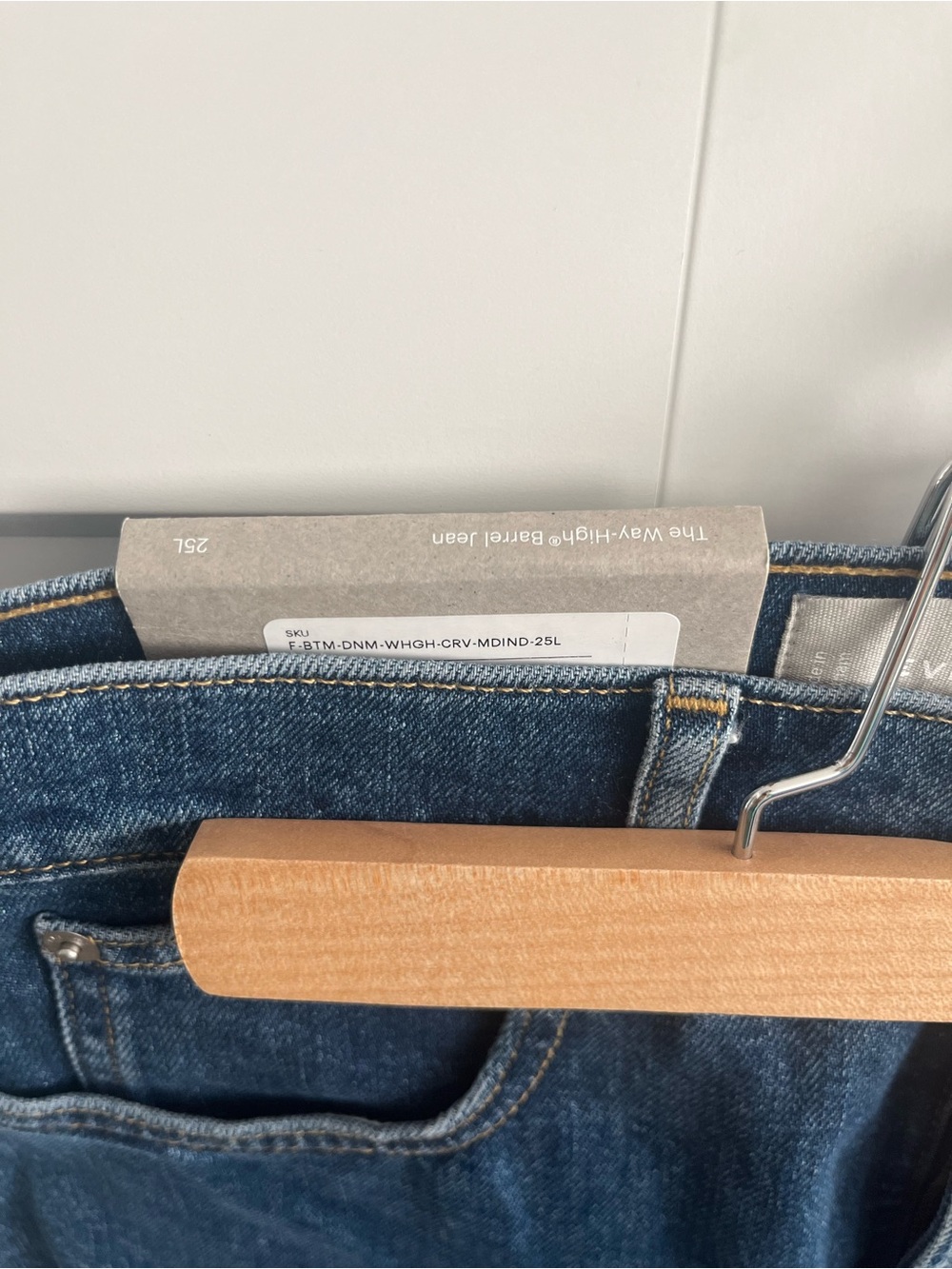 NWT Everlane Way High Barrel Jean Ocean 25x29 - Picture 7 of 9